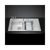 Chậu rửa bát bán thủ công Malloca MS 8804