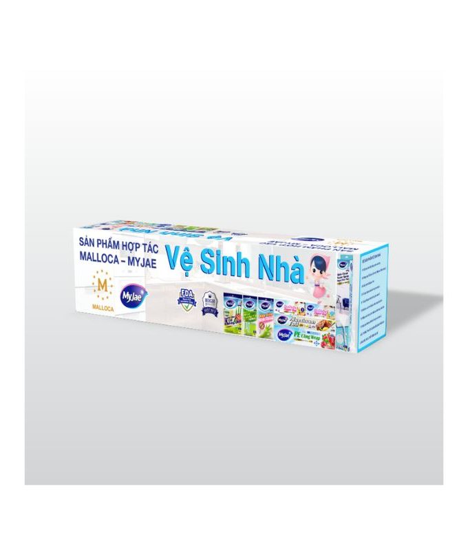 Bộ sản phẩm vệ sinh nhà Malloca