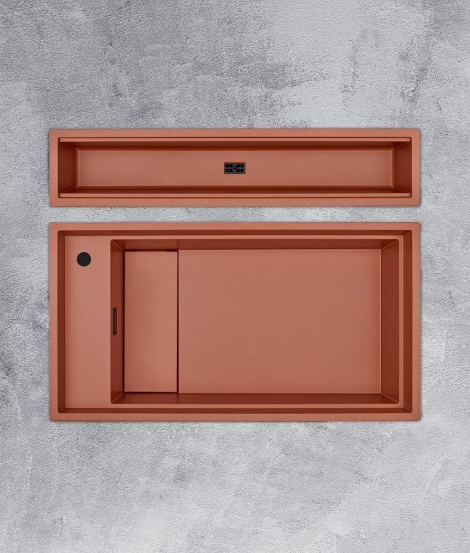 Chậu rửa bát đá Malloca MYST K83S – MYST K83L